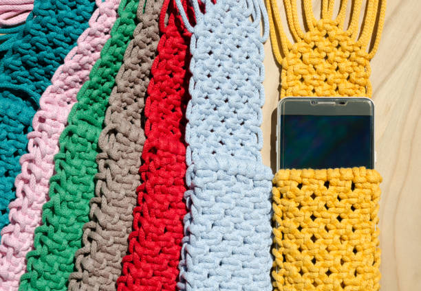 istock Small handbag for a mobile phone. 2152555051