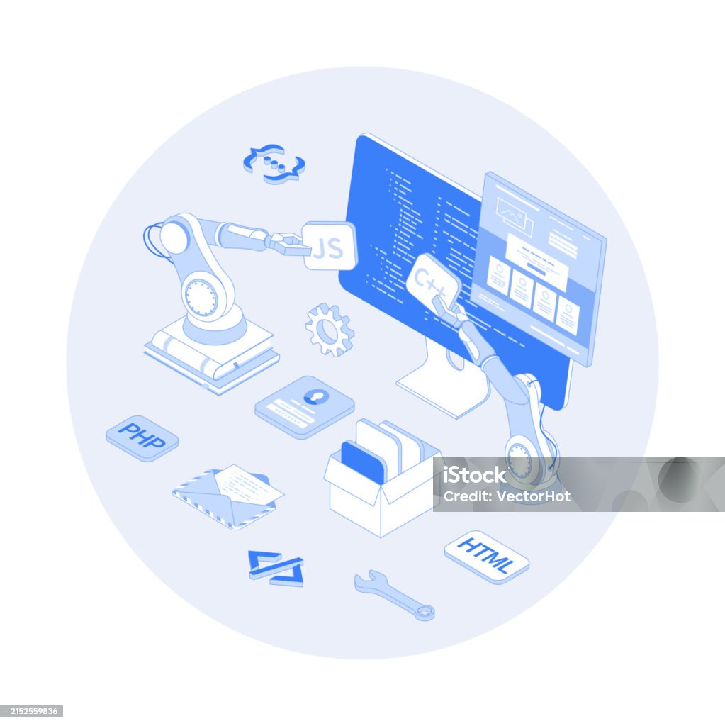 Web Development Software Engineering And Coding Website Application ...