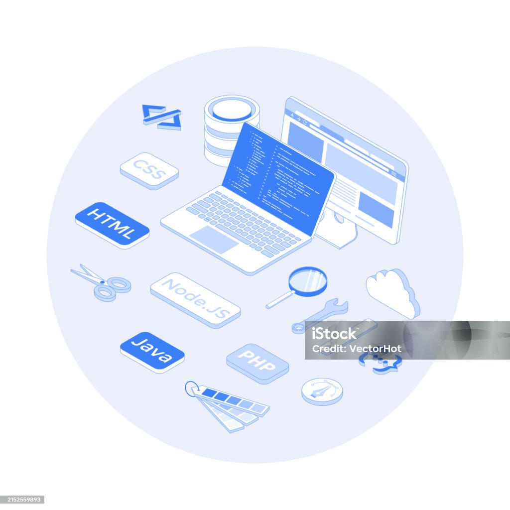Full Stack Developer Programmer Who Can Work With Software And Hardware ...