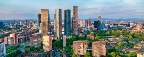 istock Aerial Panorama of Manchester 2152560327