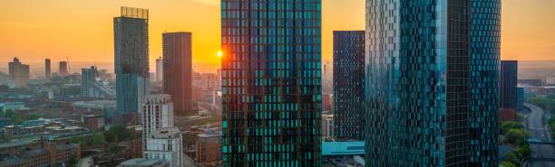 istock Urban Sunrise Panorama 2152562730