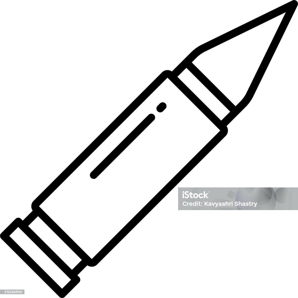 Basic Bullet Design Bullet Outline Vector Illustration Stock Illustration - Download Image ...