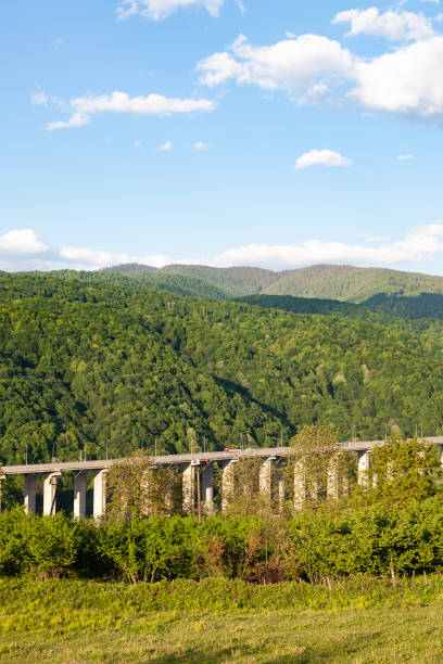 istock Highway viaduct. Bolu Mountains in Turkey 2152574447