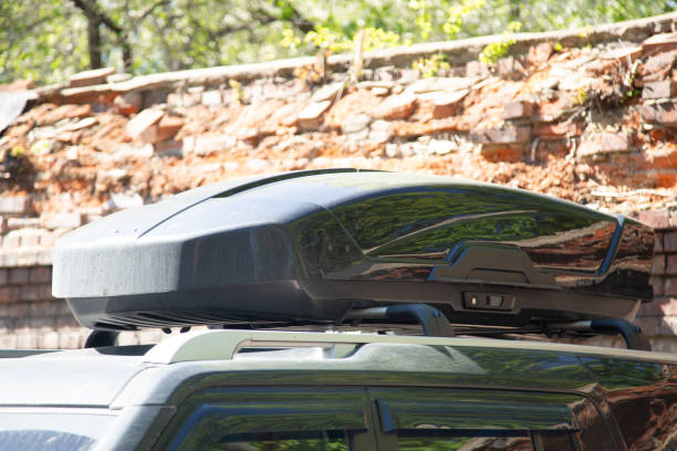 istock The trunk of a car on the roof. 2152578567
