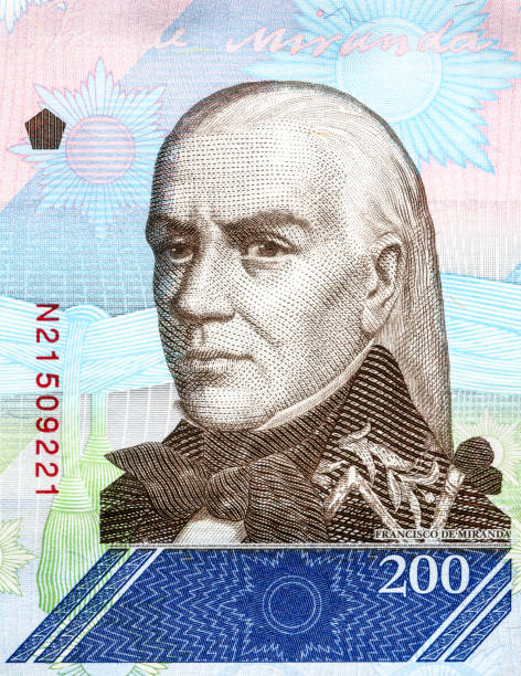 istock Francisco de Miranda (1750 - 1816). Portrait from Venezuelan Banknote 2152578940