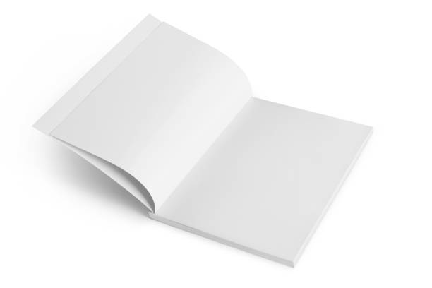 istock A4 Vertical Brochure, Magazine, Catalog Mockup on White Background. 3D Rendering 2152585925