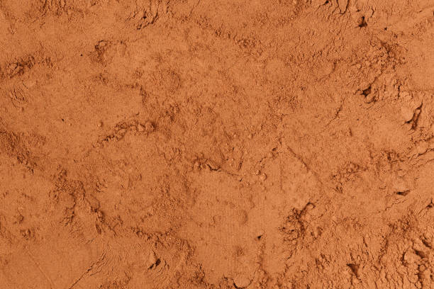 istock Abstract embossed brown background made of powder 2152595424