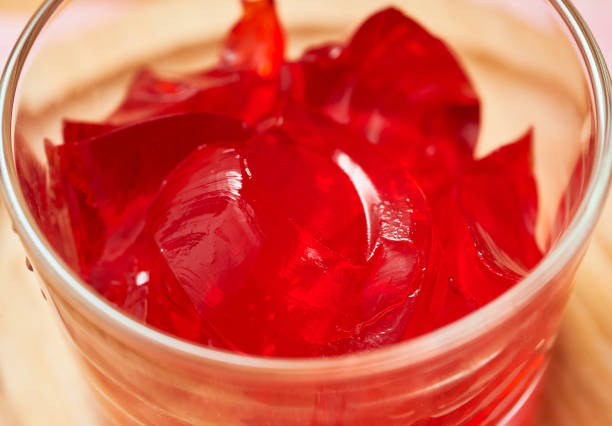 istock Organic gelatin snacks served in a glass 2152597972