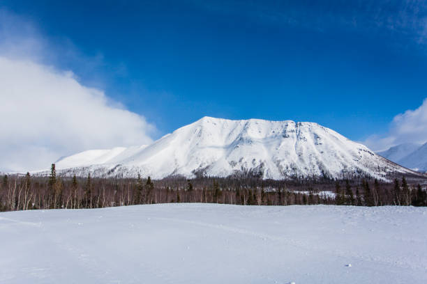 istock Hibiny mountains, springtime at Russian Nord, sunshine 2152604459