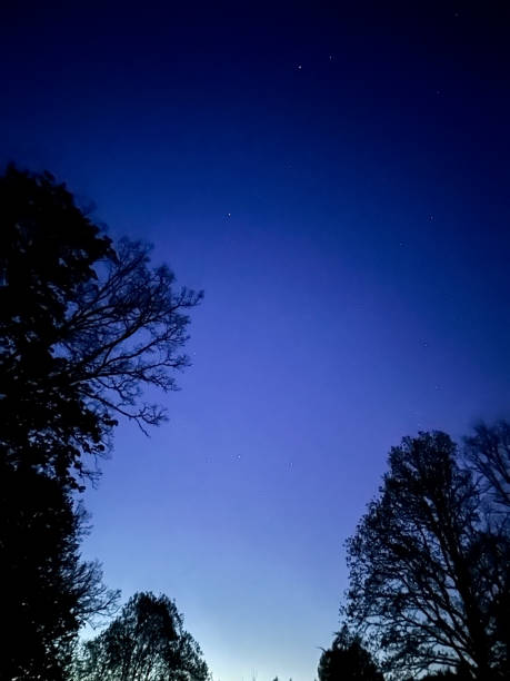 istock Northern lights or Aurora borealis in the sky 2152610460