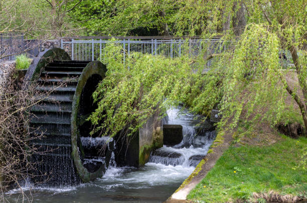 istock Water wheel in Menden Sauerland 2152612658