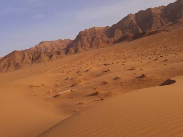 istock Beautiful Montains behind desert 2152622092