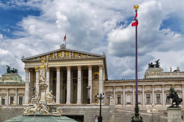 istock Austrian Parliament Building, Vienna, Austria 2152633530