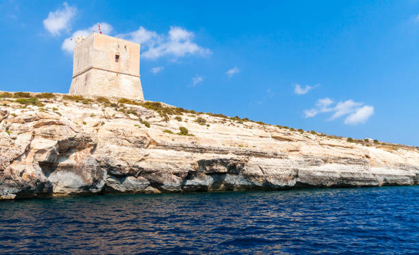 istock Coastal landscape with Mgarr ix-Xini Tower, Gozo, Malta 2152637221