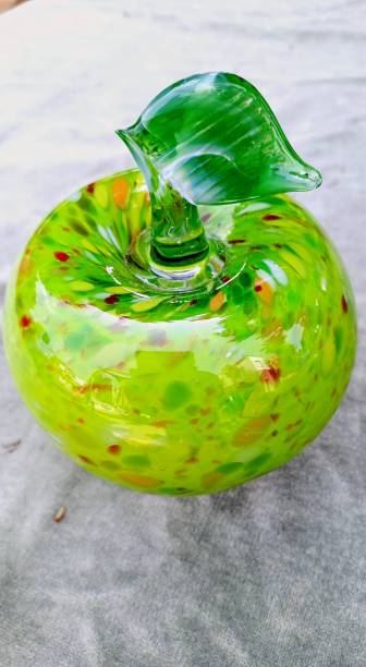 istock decorative green glass apple 2152637531