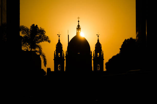 istock Candelaria Church in Rio Silhouette 2152644468