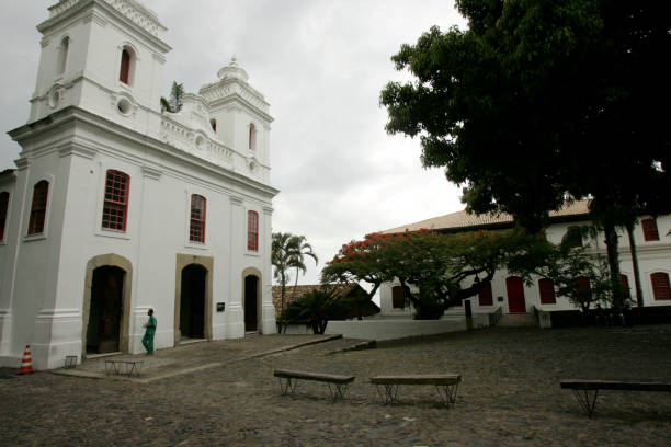 salvador, bahia, brazil - december 11, 2012: view of the modern art museum - MAM - in the city of Salvador.