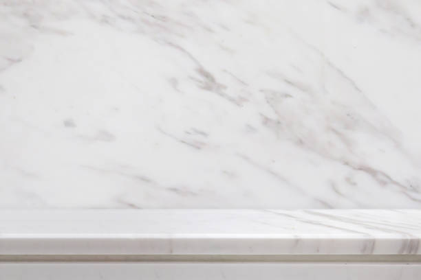 istock white marble table top with natural wall texture background for mockup product display template 2152666289