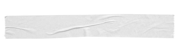 istock White adhesive paper tape isolated on white background 2152666331