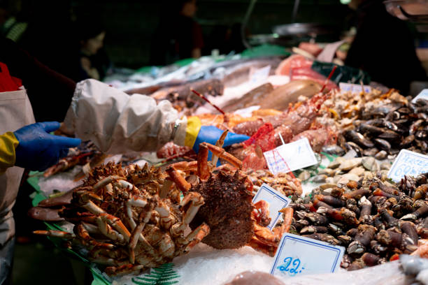istock Seafood on the market 2152666886