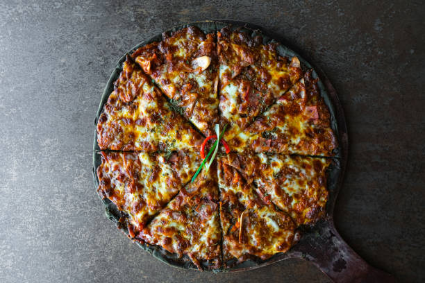 istock Golden-Brown Crust Pizza 2152676711