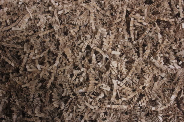 istock Brown Crinkle Paper. Eco Friendly Packing Material 2152682093