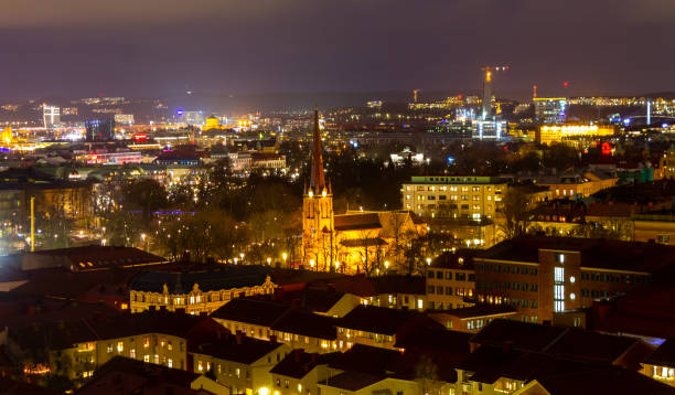 istock Illuminated Night View of Haga District, Gothenburg 2152686802