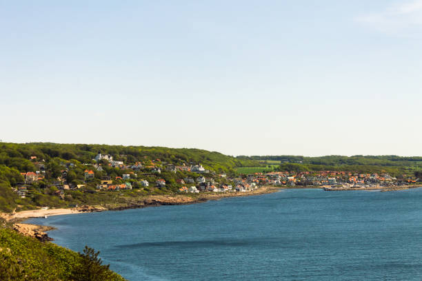 istock Panoramic View of a Coastal Town 2152686876