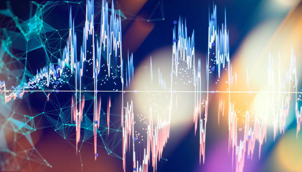 istock Charts of financial instruments with various type of indicators including volume analysis for professional technical analysis on the monitor of a computer. 2152687124