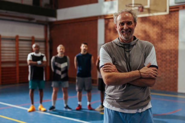 istock Smiling man at a recreational facility. 2152693185