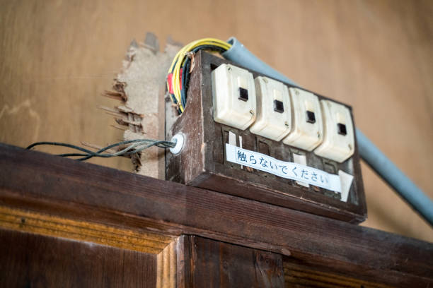 Old and dangerous wiring equipment