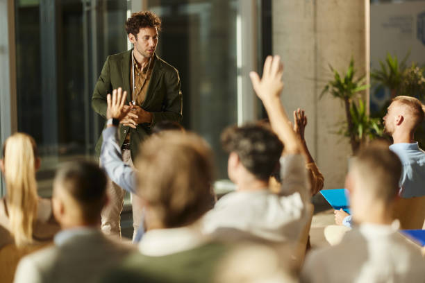 istock Engaging seminar in the office! 2152693613