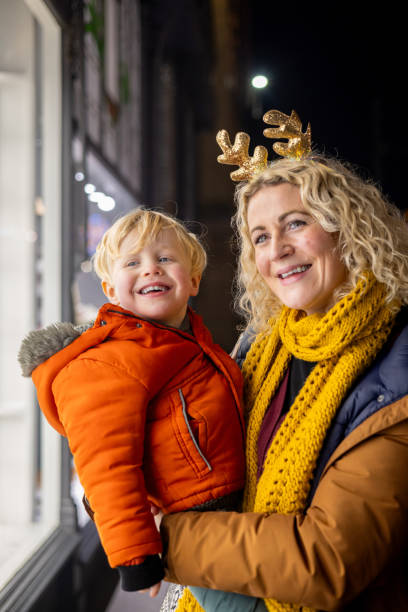 istock Christmas Shopping with Mum 2152701153
