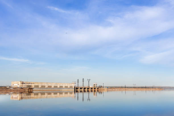 Hydroelectric power plant in Tuscany, Italy