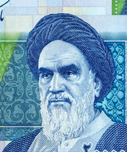 istock Ayatollah Ruhollah Khomeini. Portrait from Iran Banknotes 2152705780