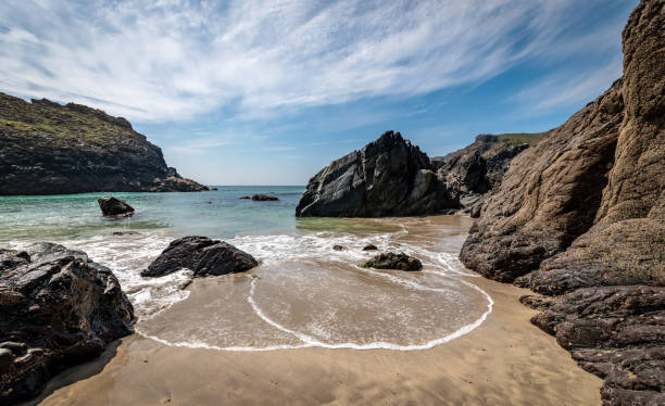 istock Waves crash at Kynance Cove 2152707841