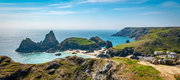 istock Panorama of Kynance Cove in Cornwall 2152707968