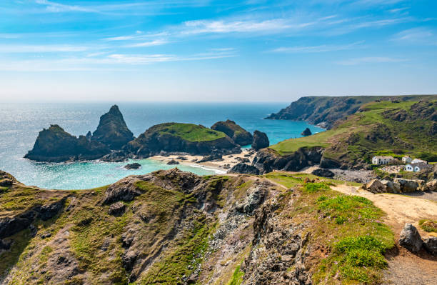 istock View above Kynance Cove 2152708001