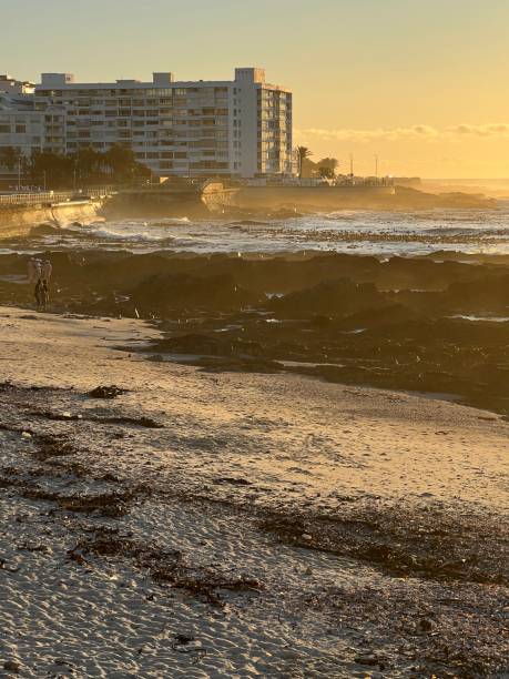 istock Sunset on Cape Town beach, South Afrinca 2152708456