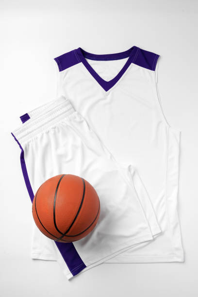istock Basketball uniform on white background top view 2152713855