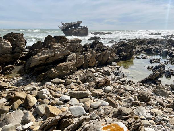Meisho Maru Ship Wreck in Agulhas National Park in South Africa