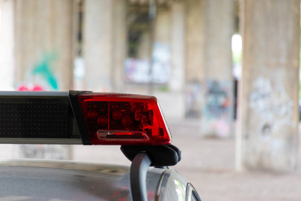 Hungarian police car siren
