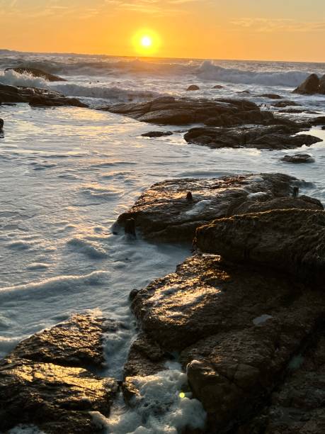 istock Sunset on Cape Town beach, South Afrinca 2152718973