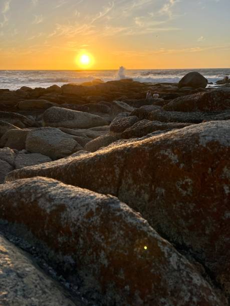 istock Sunset on Cape Town beach, South Afrinca 2152719056