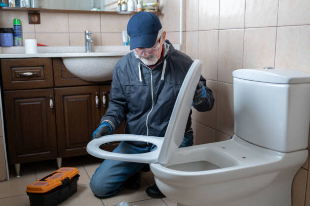 istock Plumbing Repair Service In A Bathroom 2152727304