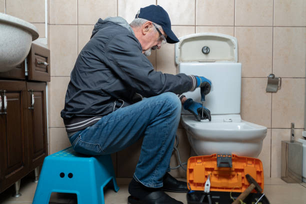istock Plumbing Repair Service In A Bathroom 2152727520