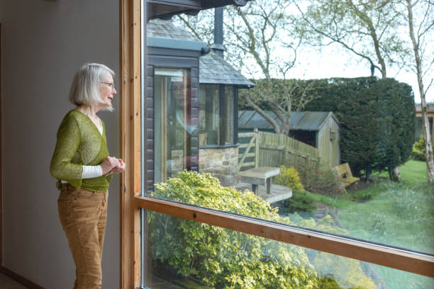 istock Looking out into the Garden 2152728286