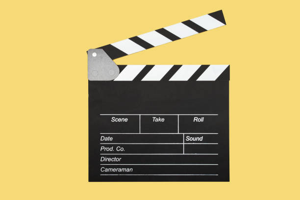 istock Motion picture board, camera action, film studio, industry standard. 2152751663