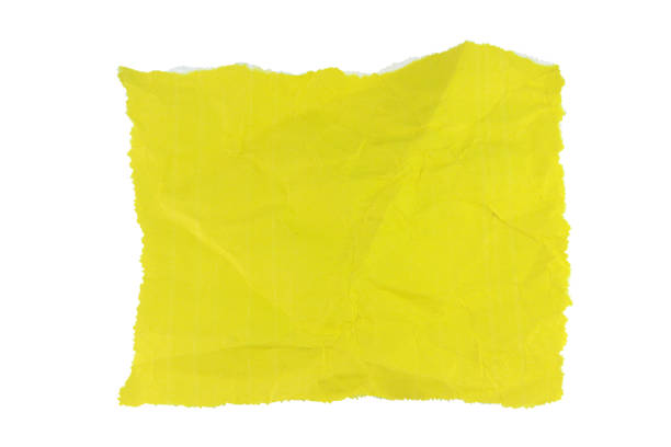 Closeup of brown crumpled paper for texture background