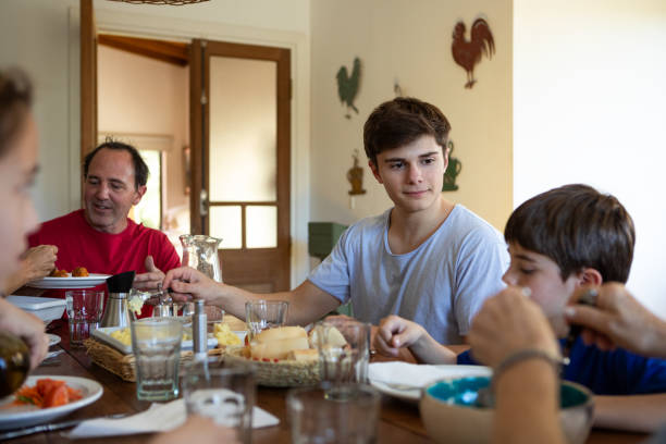 istock Hispanic American multigenerational having lunch 2152755462